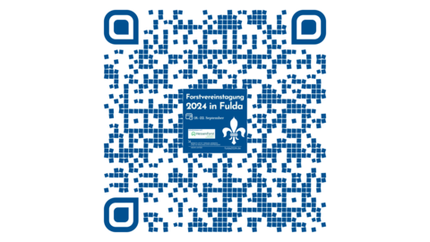 QR-Code Forstvereinstagung QR-Code Forstvereinstagung