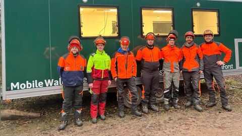 Teilnehmer Mobile Waldbauernschule