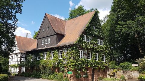 Forstamt Frankenberg-Vöhl Fachwerkhaus des Forstamtes Frankenberg-Vöhl