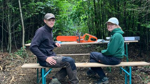 Zwei FÖJler Zwei FÖJler