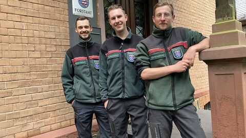 Neue Förster für das Forstamt Königstein: Stübner, Hirschmann, Lemme Neue Förster für das Forstamt Königstein: Stübner, Hirschmann, Lemme