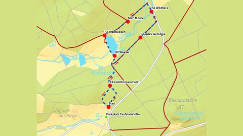 Wanderroute am 20.09.2025